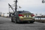 BMW M4 Coupe Matte Gold on Zito Wheels 2016 года